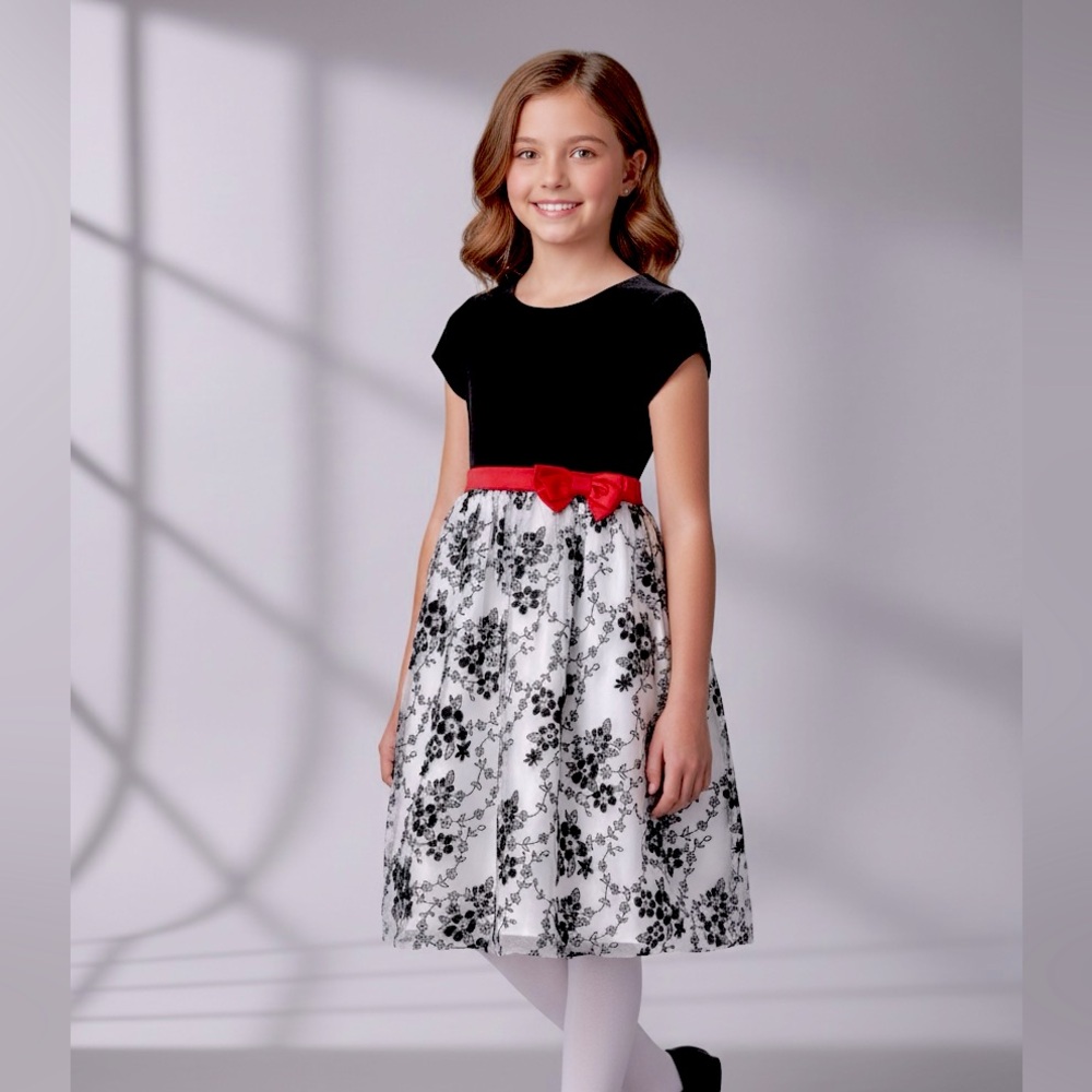 NANETTE Girls Formal Holiday Dress